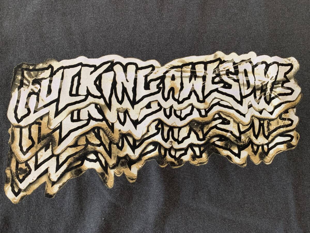 FUCKING AWESOME BURNT STAMP TEE