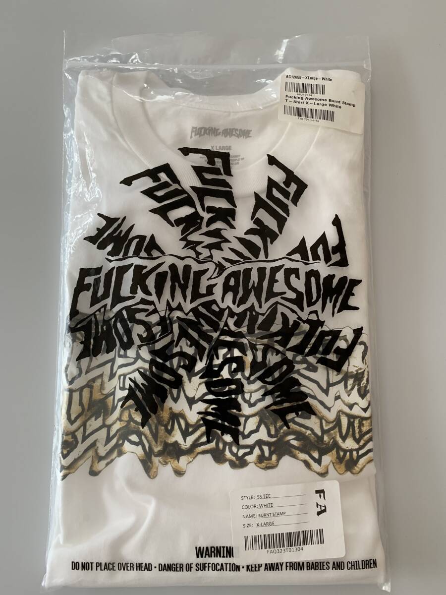 FUCKING AWESOME BURNT STAMP T-SHIRT_画像5