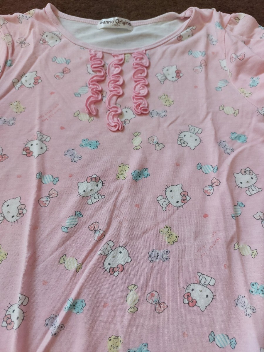 サンリオ キティ 半袖パジャマ 130サイズ