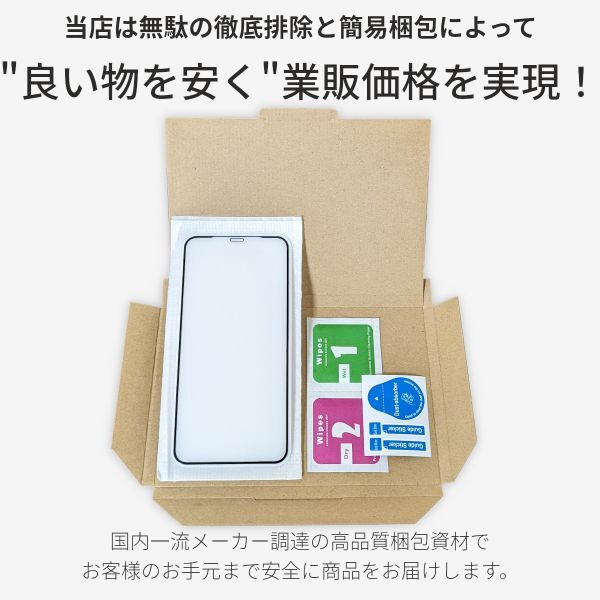 iPhone 12 mini 全面保護 強化ガラスフィルム 日本旭硝子素材採用 9H 耐衝撃 自動吸着 99%透過率の画像4