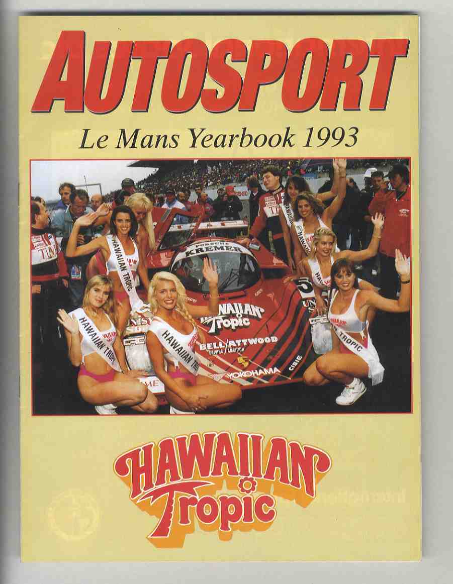 【d1574】Le Mans Yearbook 1993 [AUTOSPORT93.6.10日号付録小冊子]の画像1