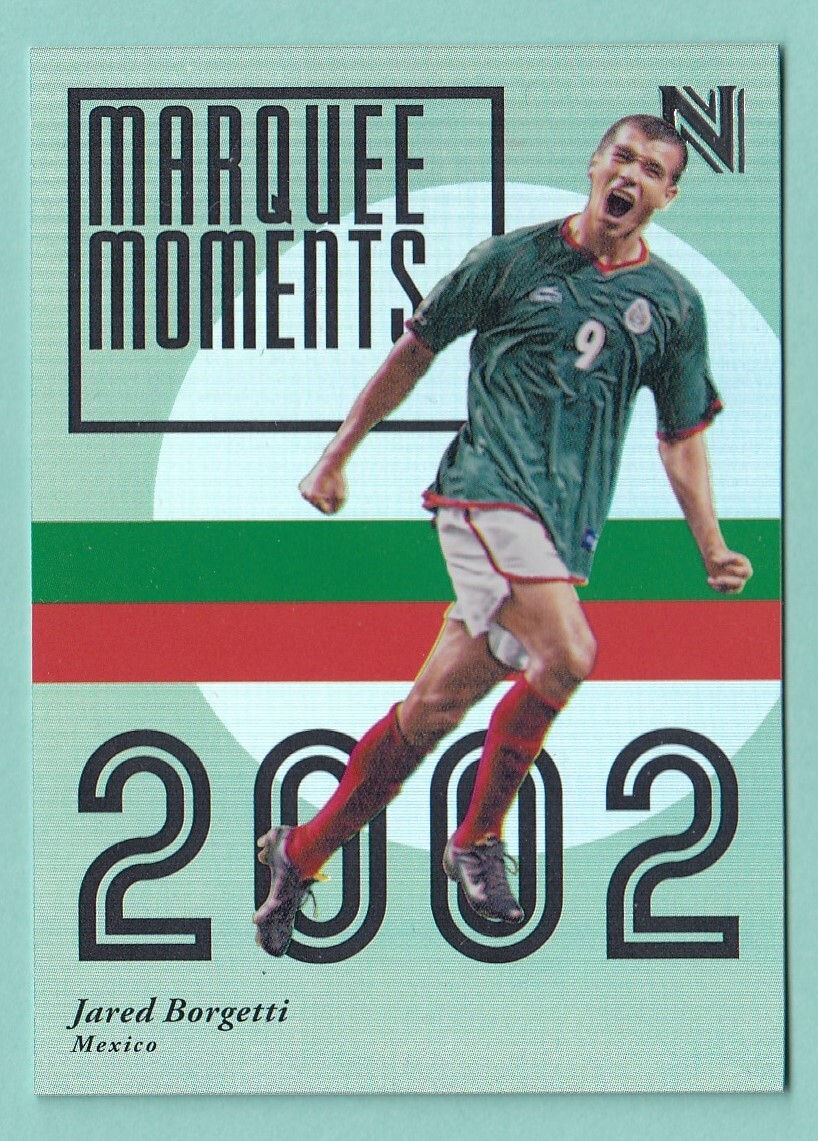 2017 PANINI NOBILITY SOCCER No.10 MARQUEE MOMENTS Jared Borgetti ハレド・ボルヘッティ メキシコ_画像1