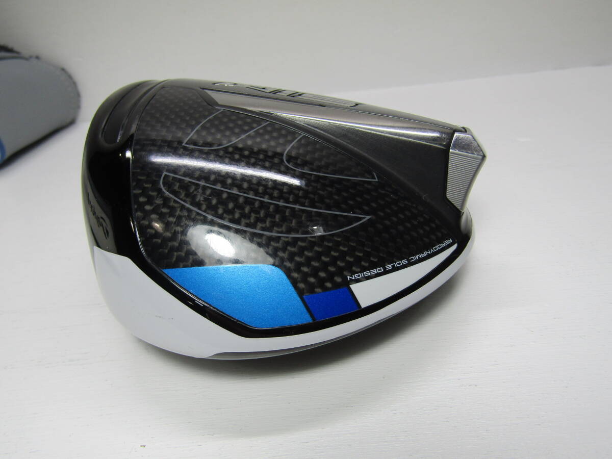 TaylorMade テーラーメイド SIM MAX シムマックス 9.0 度 ドライバー ヘッド単品 右 純正カバー付属 日本 Japan JP仕様 Ｗ1 名機9.0°_画像7