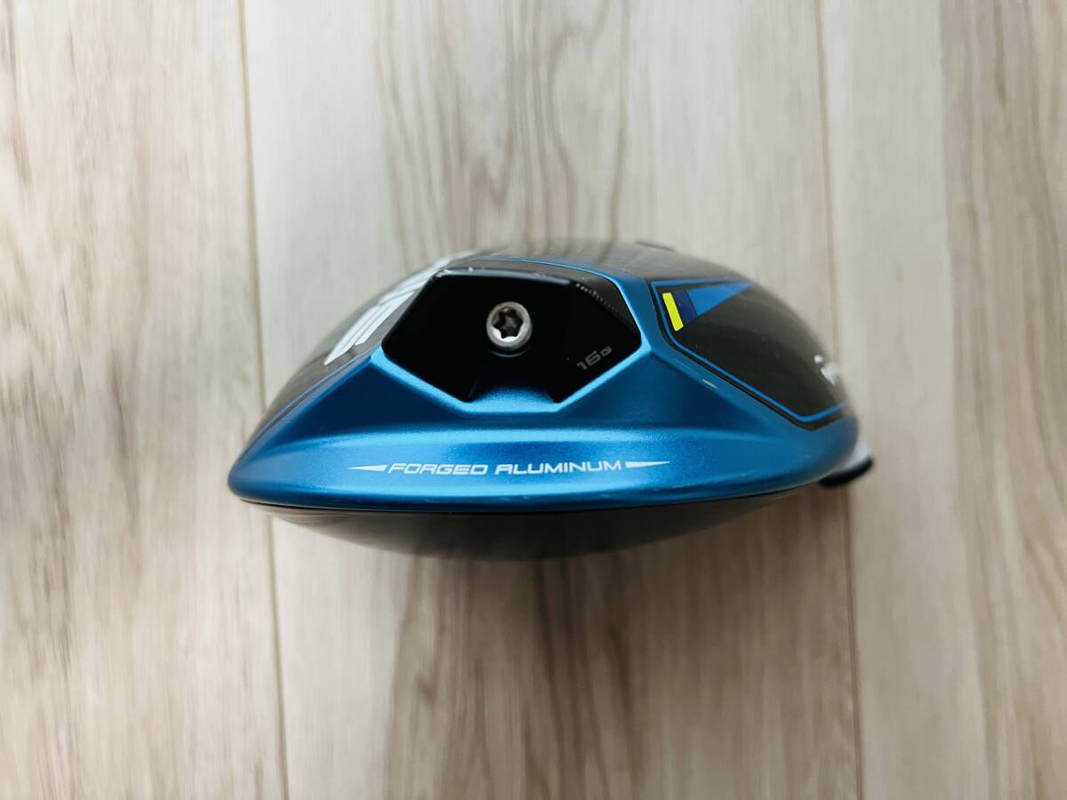 新品に近い中古美品) Taylormade テーラーメイド SIM2 ドライバー 9° driver 9度 ヘッドのみ ヘッドカバー付 Speederシャフト別出品中_画像5