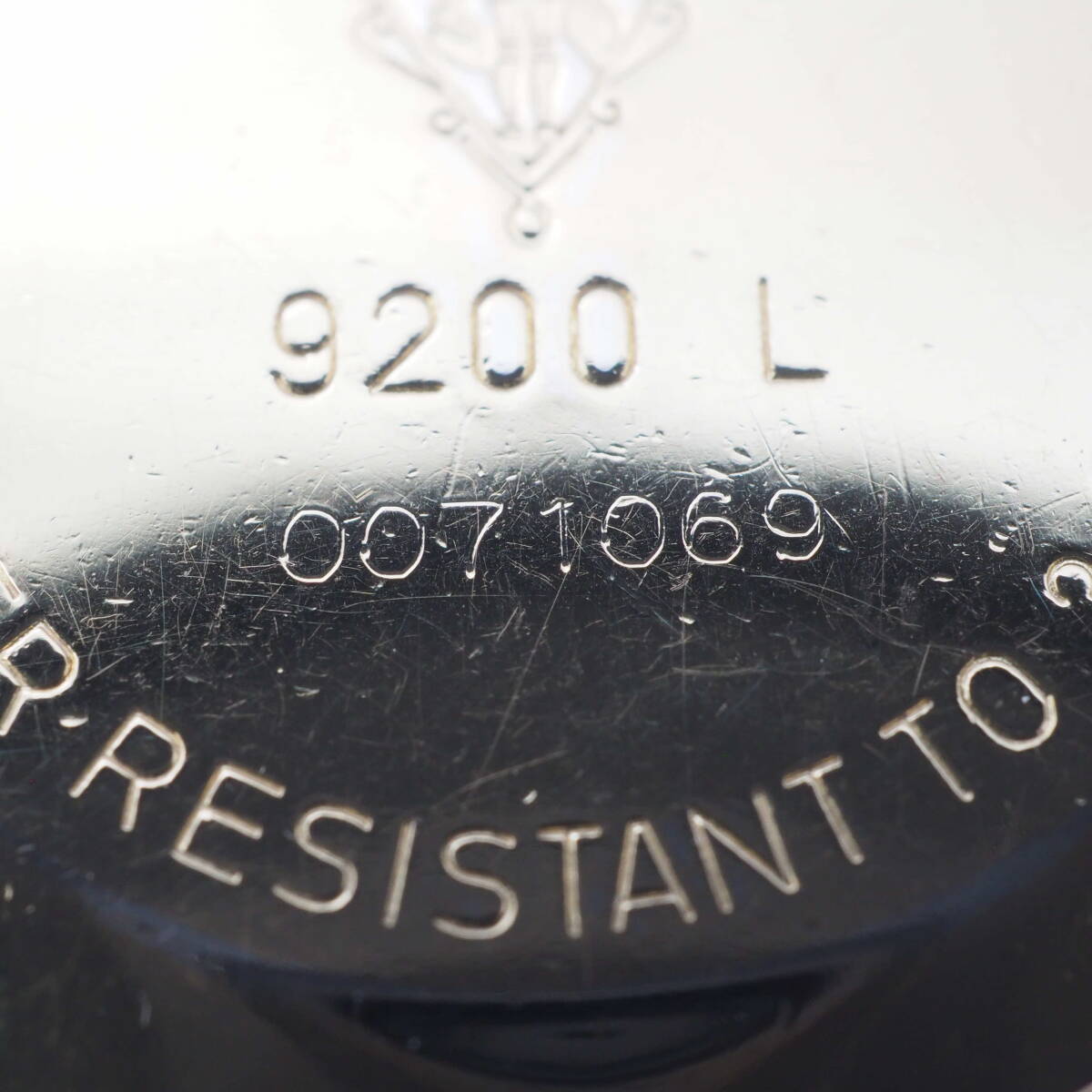 グッチ 9200L GUCCI デイト SS クォーツ ゴールド×ブラック 黒文字盤 レディース 女性 腕時計[0071069-AH5の画像7