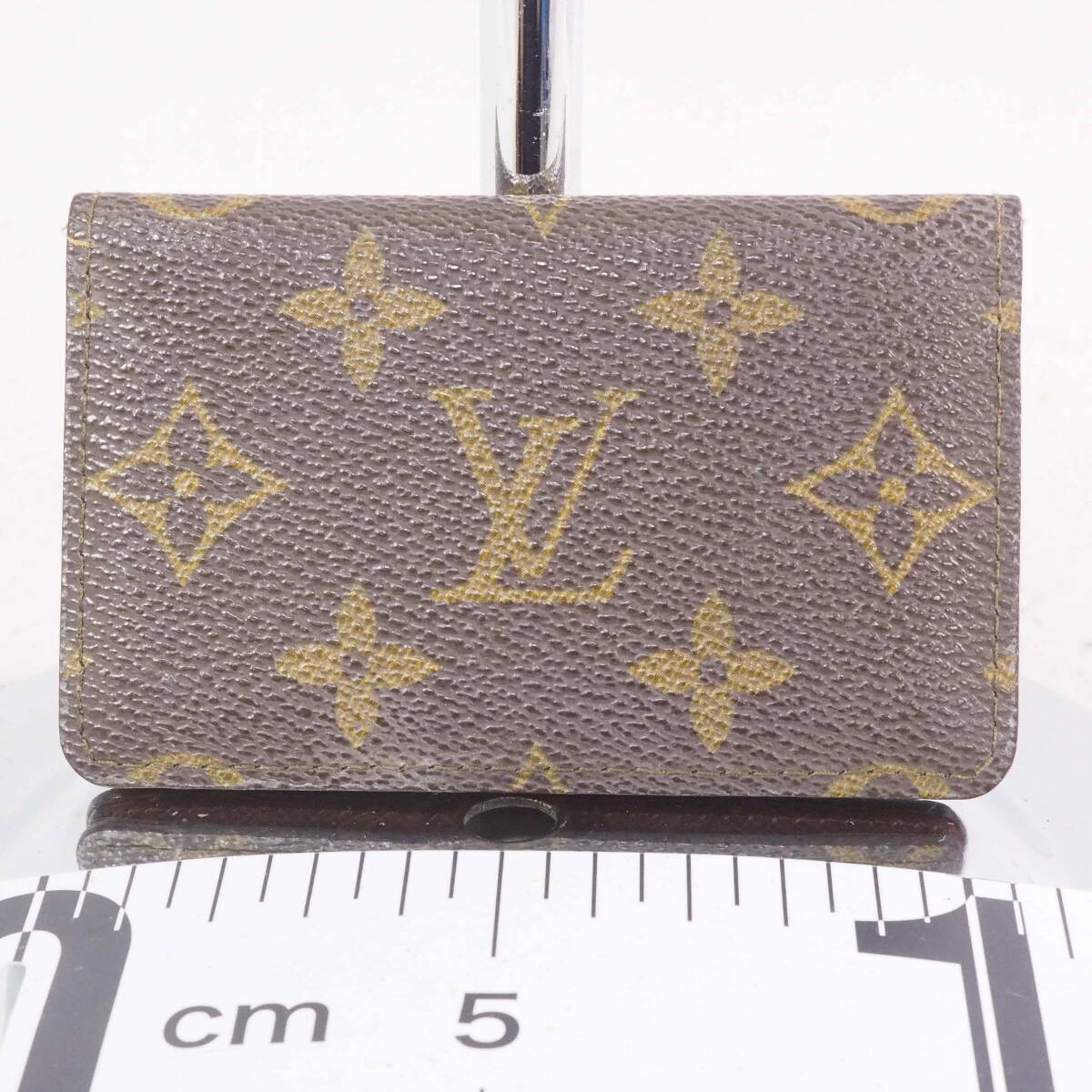 ルイ・ヴィトン モノグラム LOUIS VUITTON ポシェット・カルトヴィジット 名刺入れ カードケース[RA0952-YE4_画像1