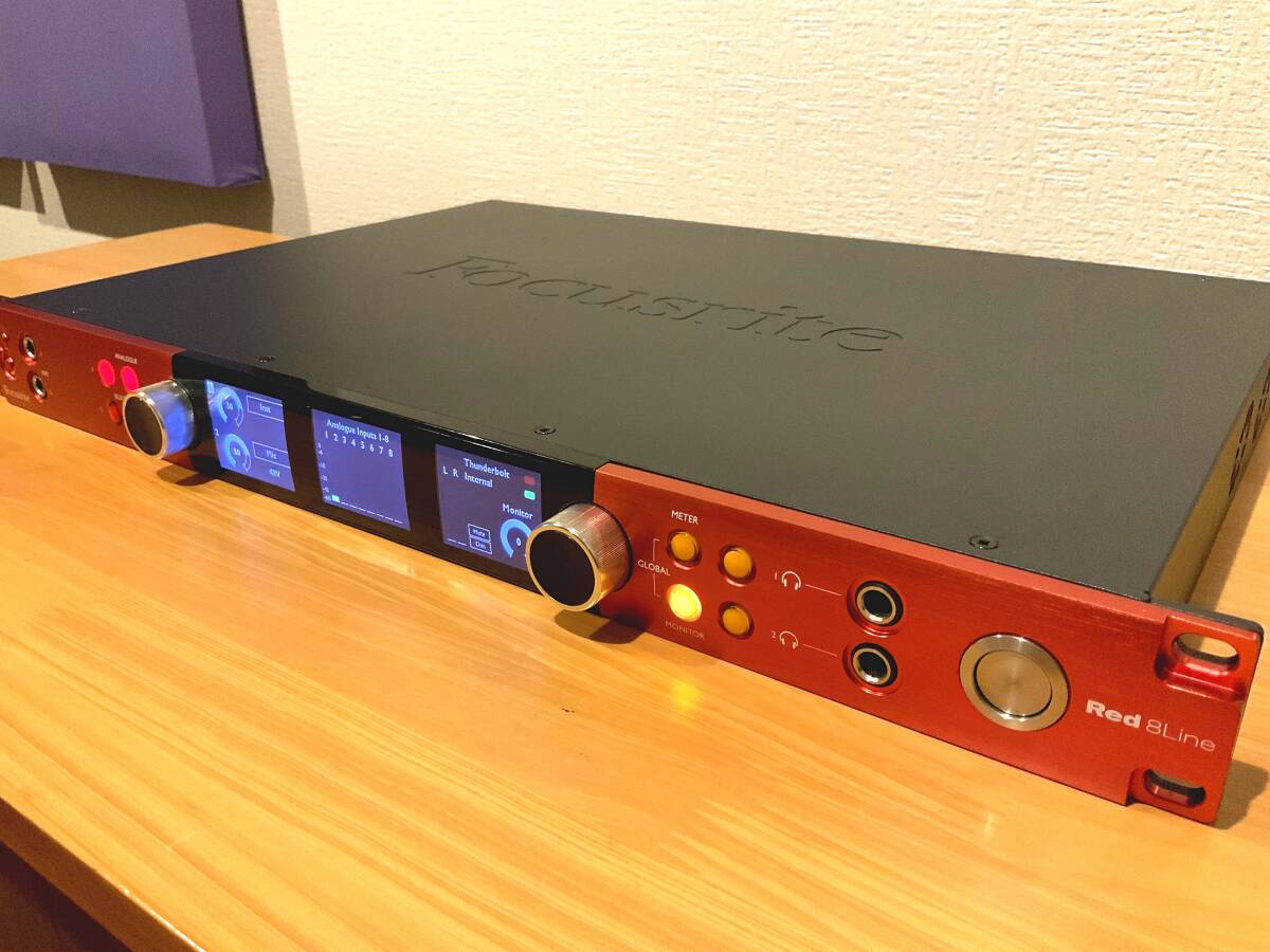 ★Focusrite Red8 Line 美品！★_画像2