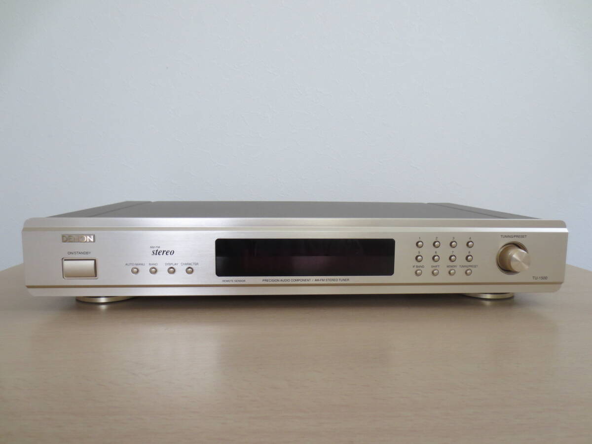 DENON AM-FM Stereo Tuner TU-1500の画像1