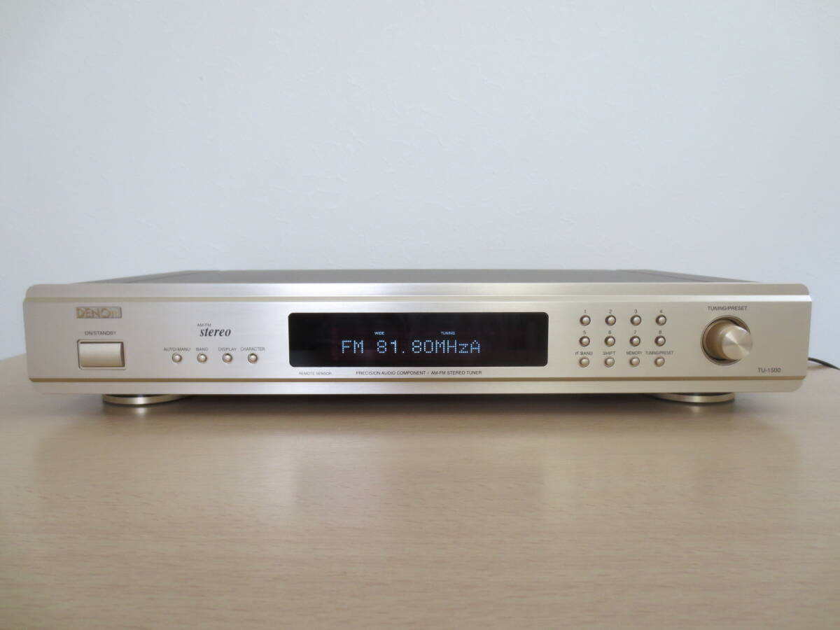 DENON AM-FM Stereo Tuner TU-1500の画像2