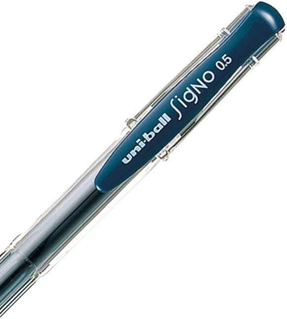  三菱鉛筆 ゲルボールペン ユニボールシグノ スタンダード UM-100 ブルーブラック 0.5mmの画像2