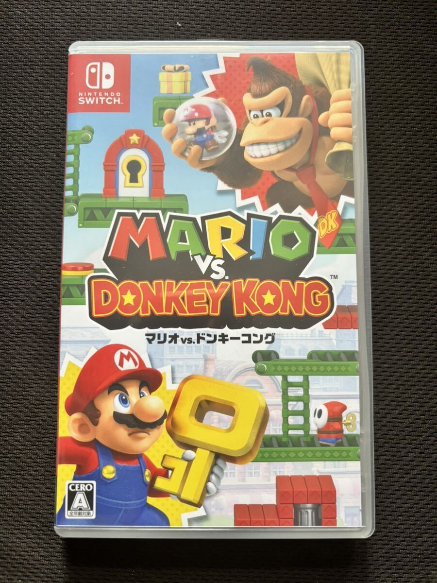 マリオ対ドンキーコング Nintendo Switch MARIO DONKEY KONG ソフト ニンテンドースイッチ スイッチ VS 美品★の画像1