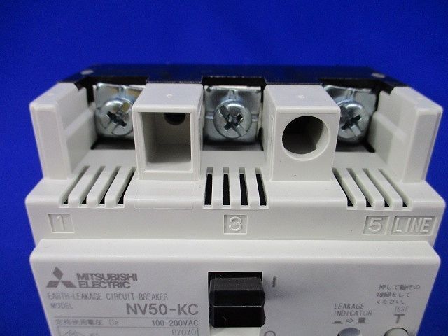 漏電遮断器3P3E40A(汚れ有) NV50-KC_画像5