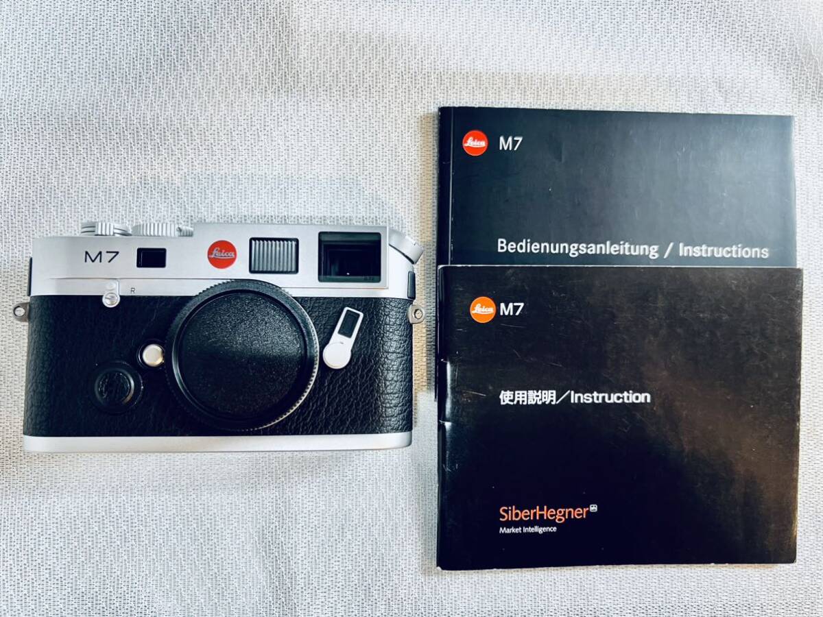 Leica M7 0.72ボディ シルバー ライカ レンジファインダー フィルムカメラ _画像1