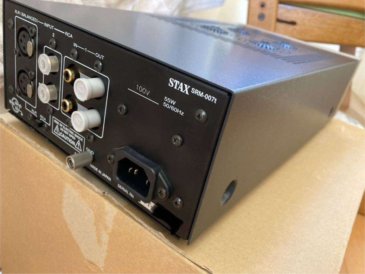 STAX SRM-007t ドライバーユニット　初期モデル　真空管 ヘッドホンアンプ _画像3