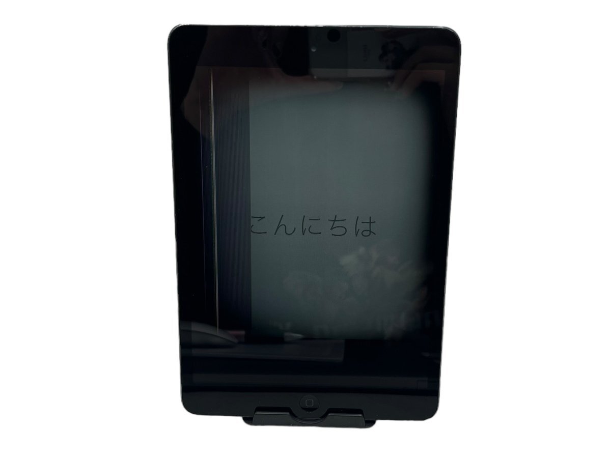 1 スタ ～ Apple アップル iPad mini Wi-Fi アイパッド ミニ タブレット端末 本体 ブラック 部品取り 修理 A1432 2012年後半 ジャンク品の画像1