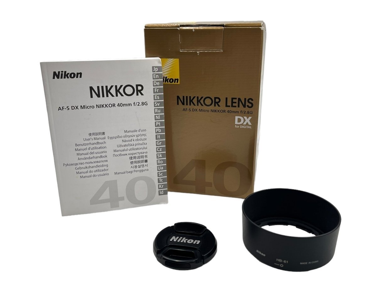 nikkor ニコン lens AF-S DX Micro 40mm f/2.8G ニコンFマウントCPU内蔵Gタイプ AF-S DXマイクロレンズ 単焦点レンズ デジタル一眼レフの画像10