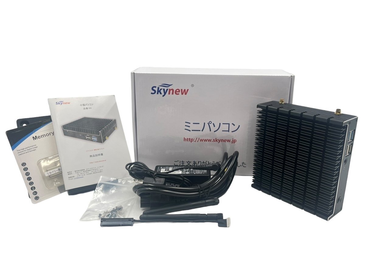 極美品 ミニパソコン skynew k4 小型 パソコン ミニPC CPU 4205U 8GB 128GB Windows 10 Home 本体 デスクトップ 高性能 高品質の画像1