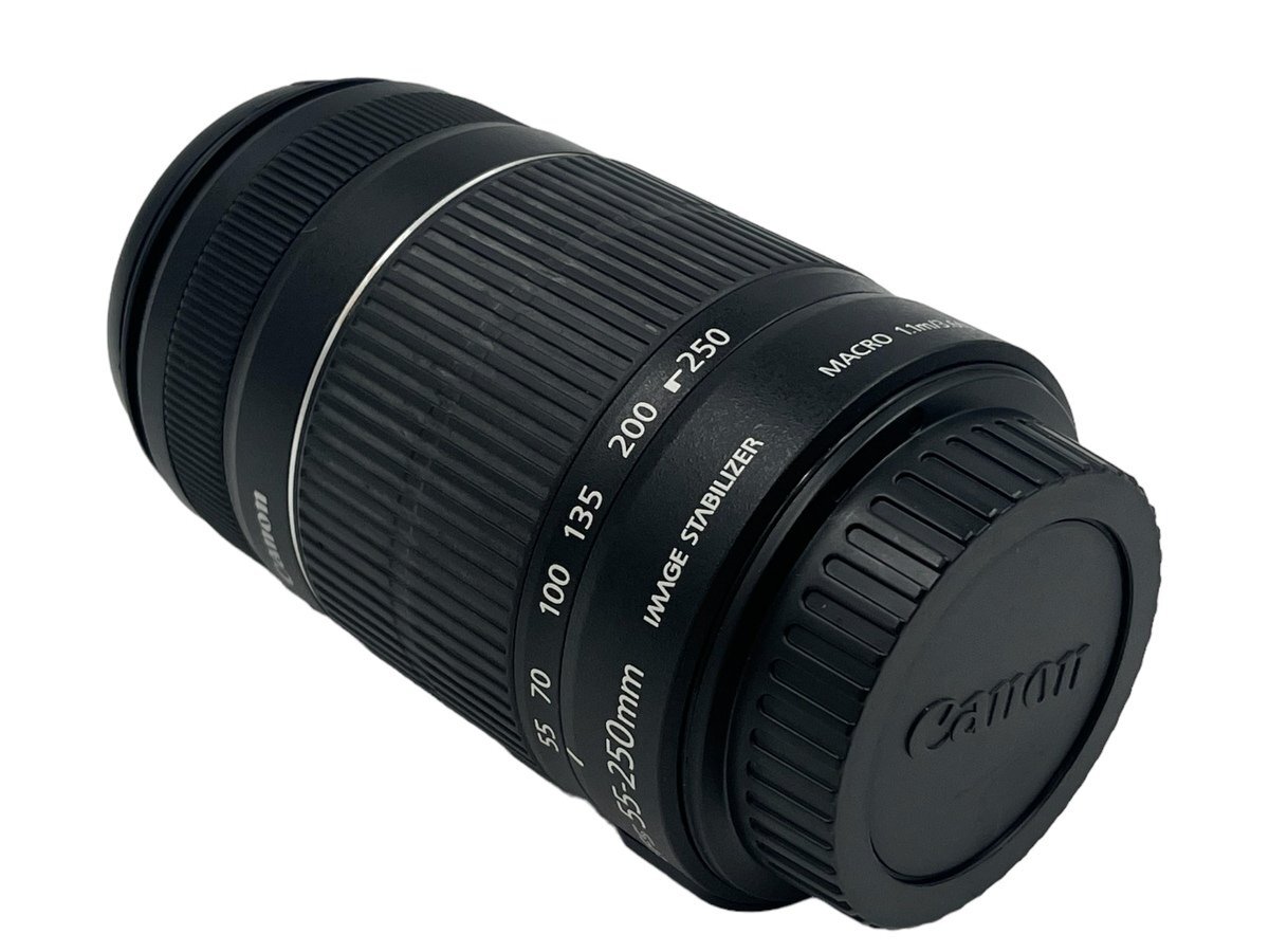 美品 Canon キャノン EF-S 55-250mm F4-5.6 IS II カメラレンズ EFレンズ カメラ 写真 本体 手ブレ補正 一眼カメラ用 キヤノン 高画質の画像9