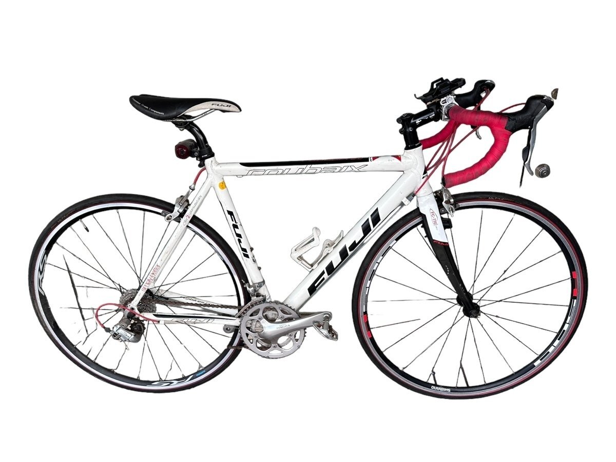 ◎【中古】FUJI フジ ROUBAIX FC-770 ロードバイク ルーベ 自転車 サイクリング ホワイト simply better タイヤshimano 店頭直接取引可能の画像2