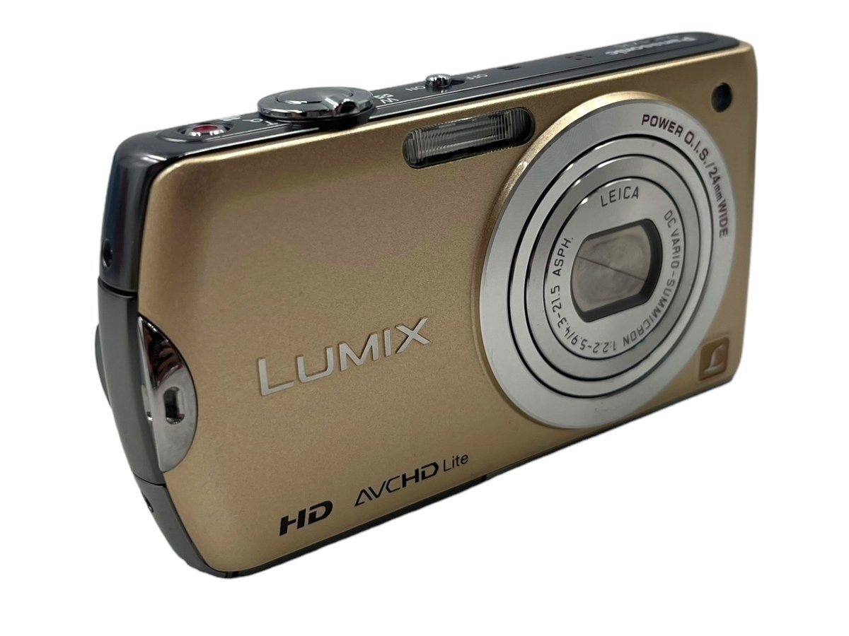 Panasonic パナソニック LUMIX ルミックス ミラーレス一眼カメラ DMC-FX70 デジタルカメラ リュクスゴールド デジカメ 被写体 手ブレ補正_画像3
