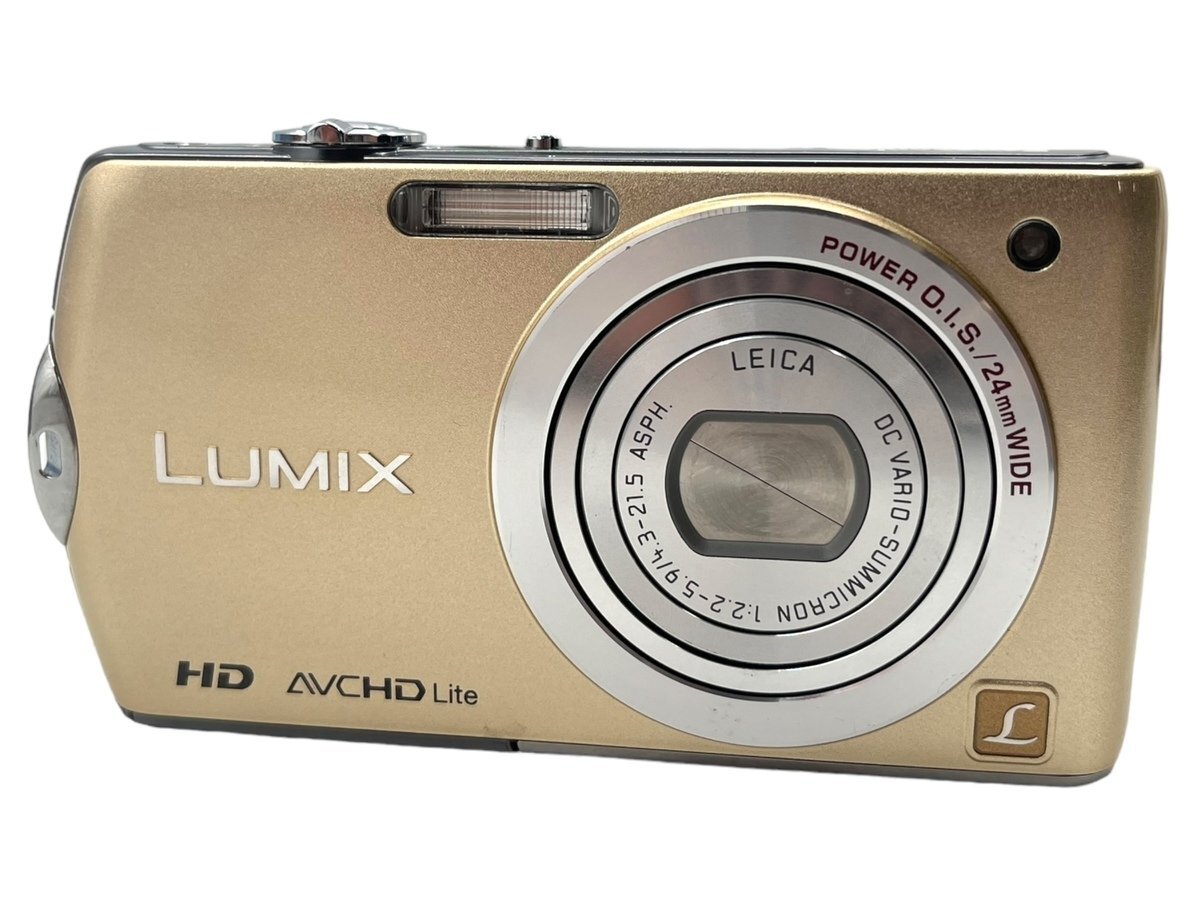 Panasonic パナソニック LUMIX ルミックス ミラーレス一眼カメラ DMC-FX70 デジタルカメラ リュクスゴールド デジカメ 被写体 手ブレ補正_画像2