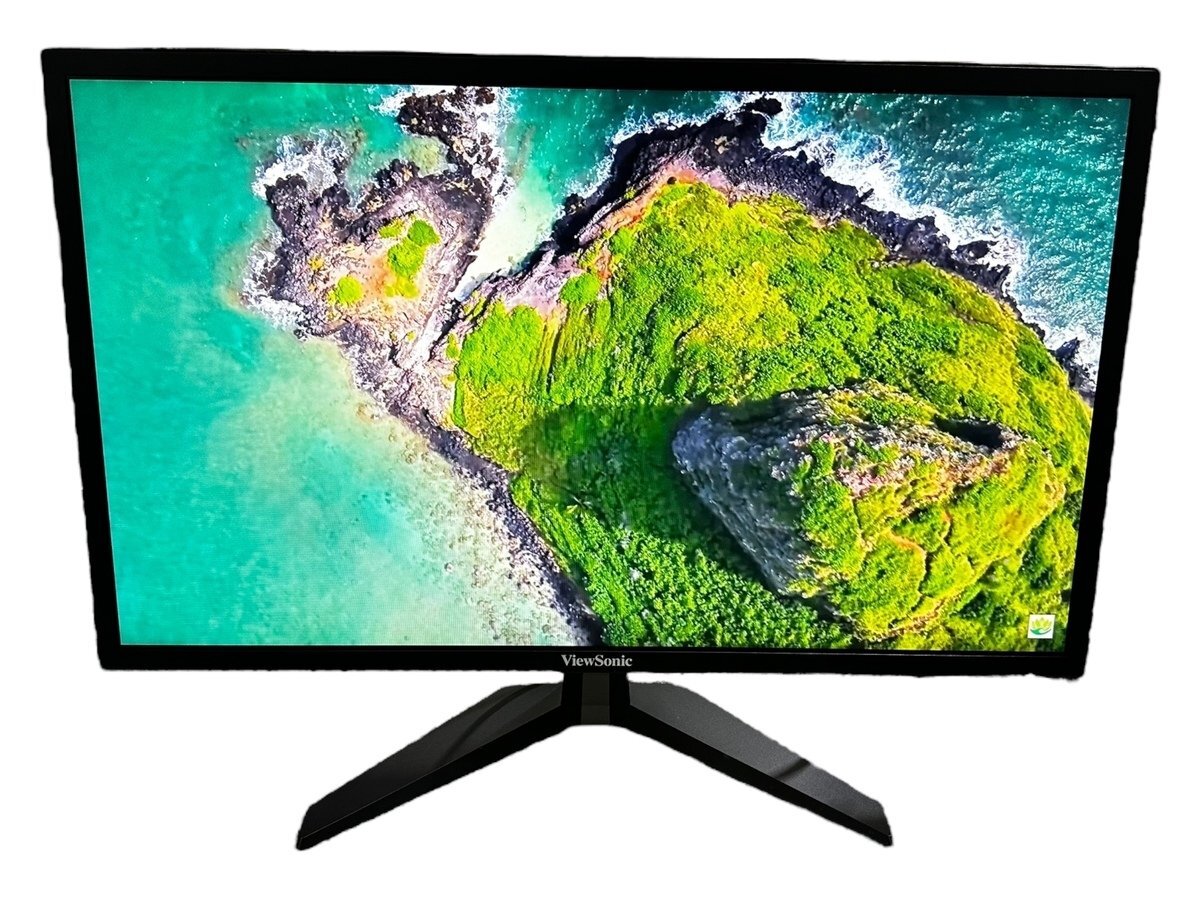 美品 ViewSonic ビューソニック VX2458-P-MHD 液晶モニター 2021年製 ゲーミング PC サイズ 23.6型ワイド(16.9) パネルタイプTN ノングレアの画像2