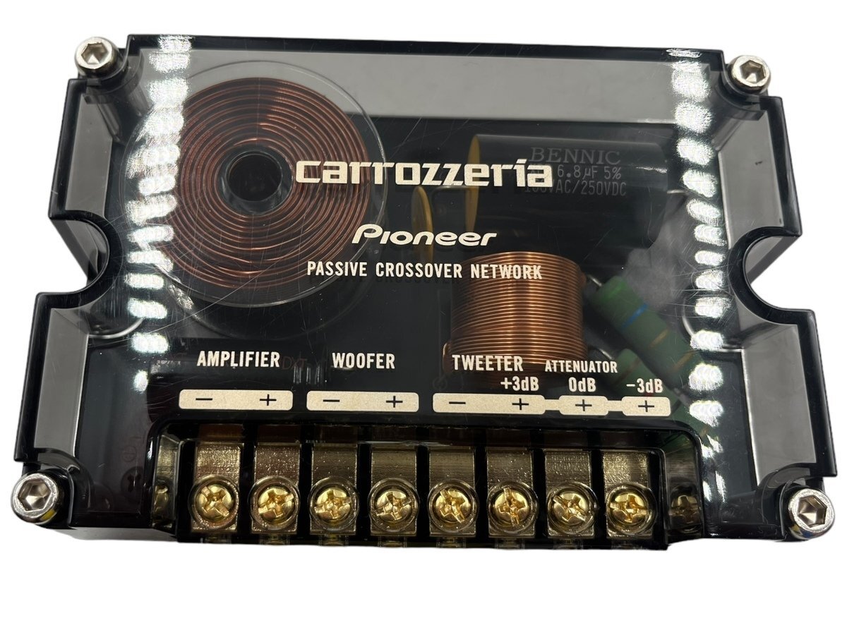 美品 Pioneer パイオニア カロッツェリア パッシブクロスオーバーネットワーク 2点セット 本体 carrozzeriaの画像4