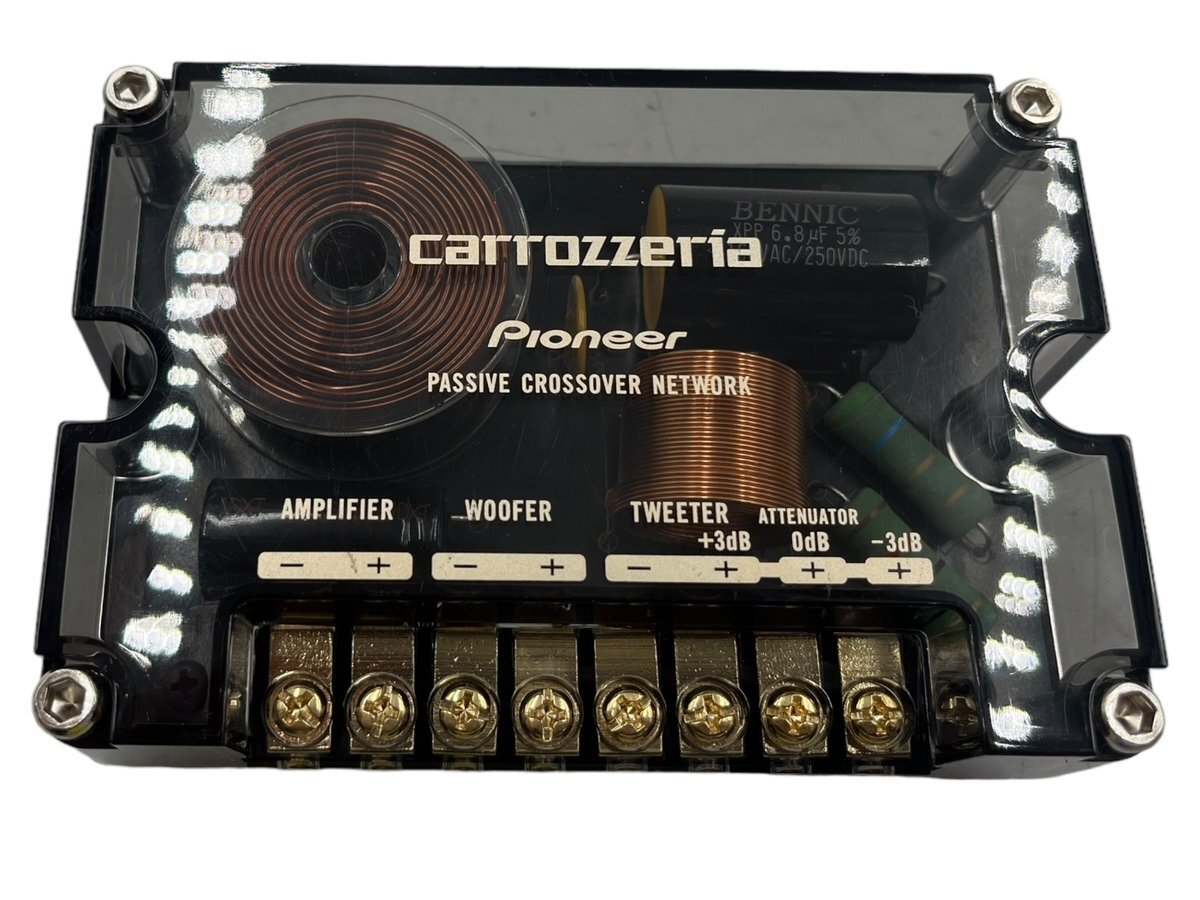 美品 Pioneer パイオニア カロッツェリア パッシブクロスオーバーネットワーク 2点セット 本体 carrozzeriaの画像3