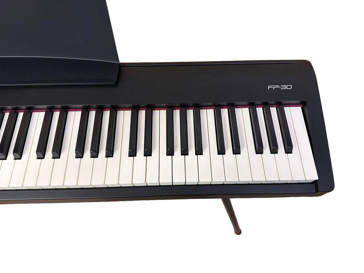 Roland ローランド FP-30 電子ピアノ デジタルピアノ 2020年製 スタンド付き 88鍵 Bluetooth ポータブルピアノ 本体 鍵盤楽器 練習 高性能_画像5