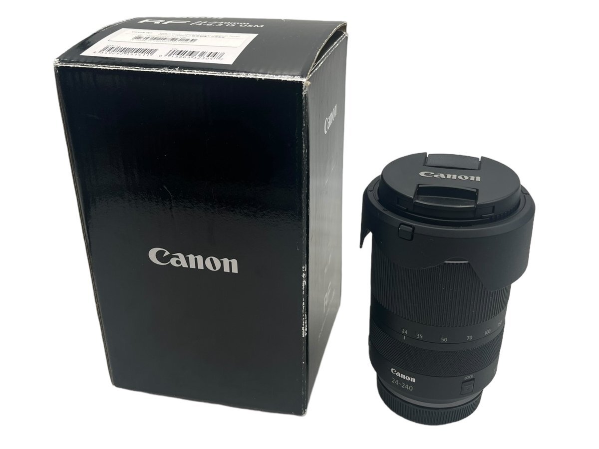 極美品 Canon キャノン RF24-240mm F4-6.3 IS USM カメラ レンズ 小型 軽量 高倍率ズームレンズ 手ブレ補正 キヤノン 一眼カメラ用 高画質の画像1