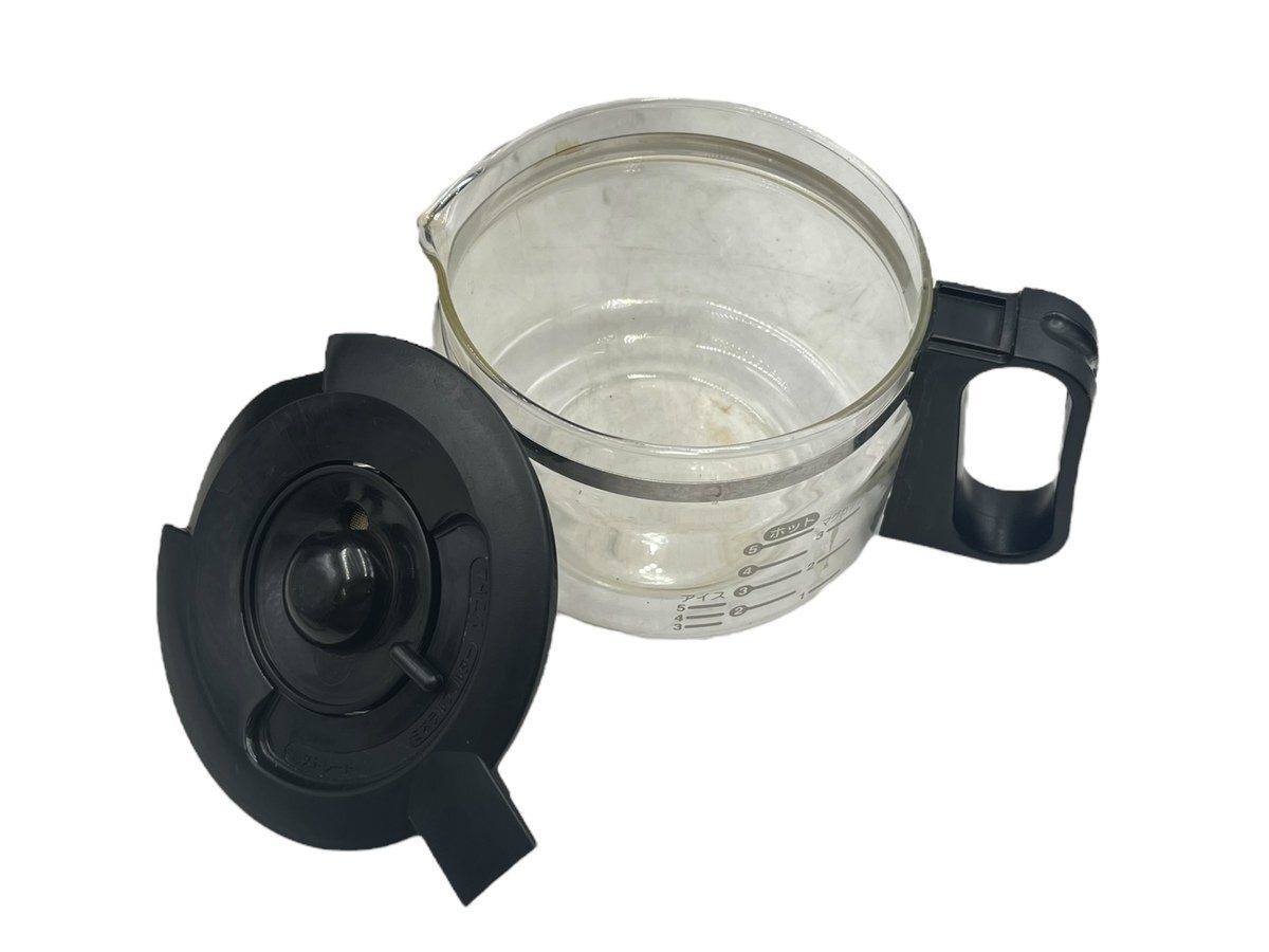 美品 Panasonic パナソニック コーヒーメーカー NC-A57 本体 全自動 ドリップコーヒー 沸騰浄水機能 煮詰まり軽減保温 食卓 ブラックの画像8