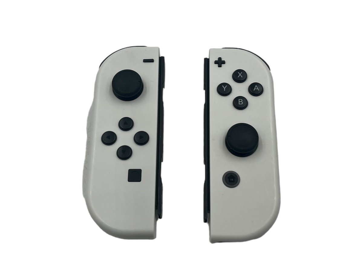 美品 任天堂 ニンテンドー Nintendo Switch 有機ELモデル HEG-001 セット テレビゲーム ホビー 本体 スイッチ ホワイト Joy-Conの画像7