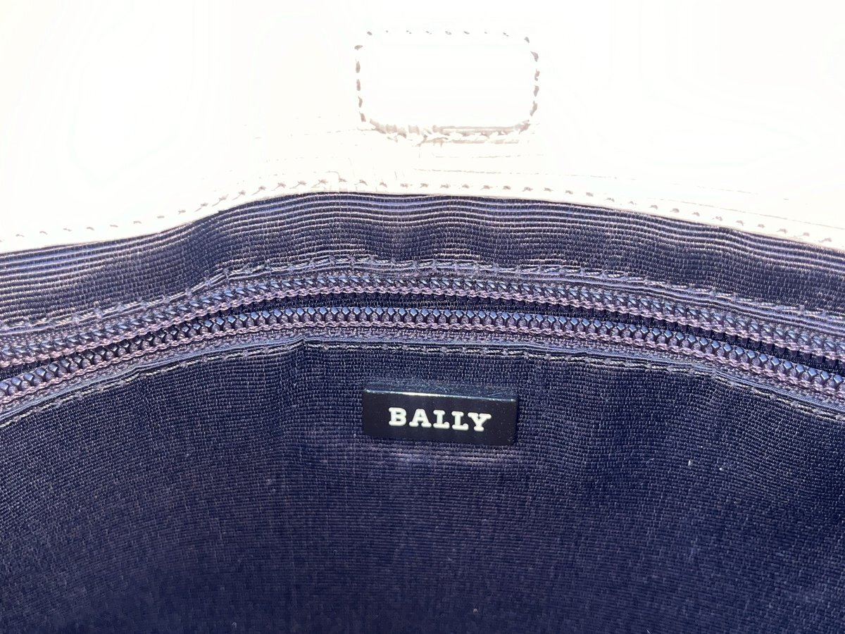 BALLY バリー トートバッグ レディース 11/00 ワンショルダー ベージュ イエロー 本体 カバン 鞄 お洒落 ファッション ブランド オシャレ_画像7