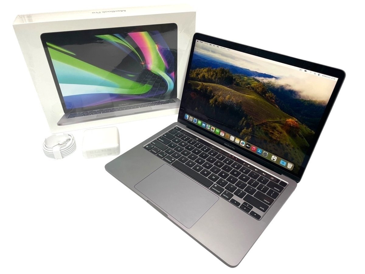 ■【美品】Apple MacBook Pro 2020 CTOモデル M1 メモリ16GB/1TB/充放電160回 付属あり アップル マックブックプロ 13inch ノートPC A2338の画像1
