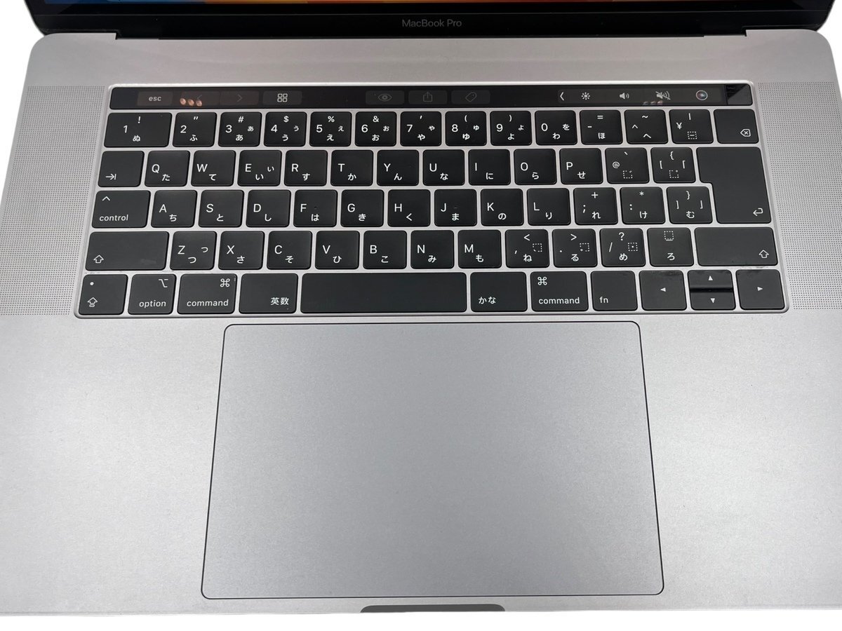 Apple アップル MacBook Pro 15インチ 2019 Core i9 2.3GHz 32GB SSD512GB Radeon Pro 560X Touch Bar スペースグレイ A1990 本体 PCの画像4