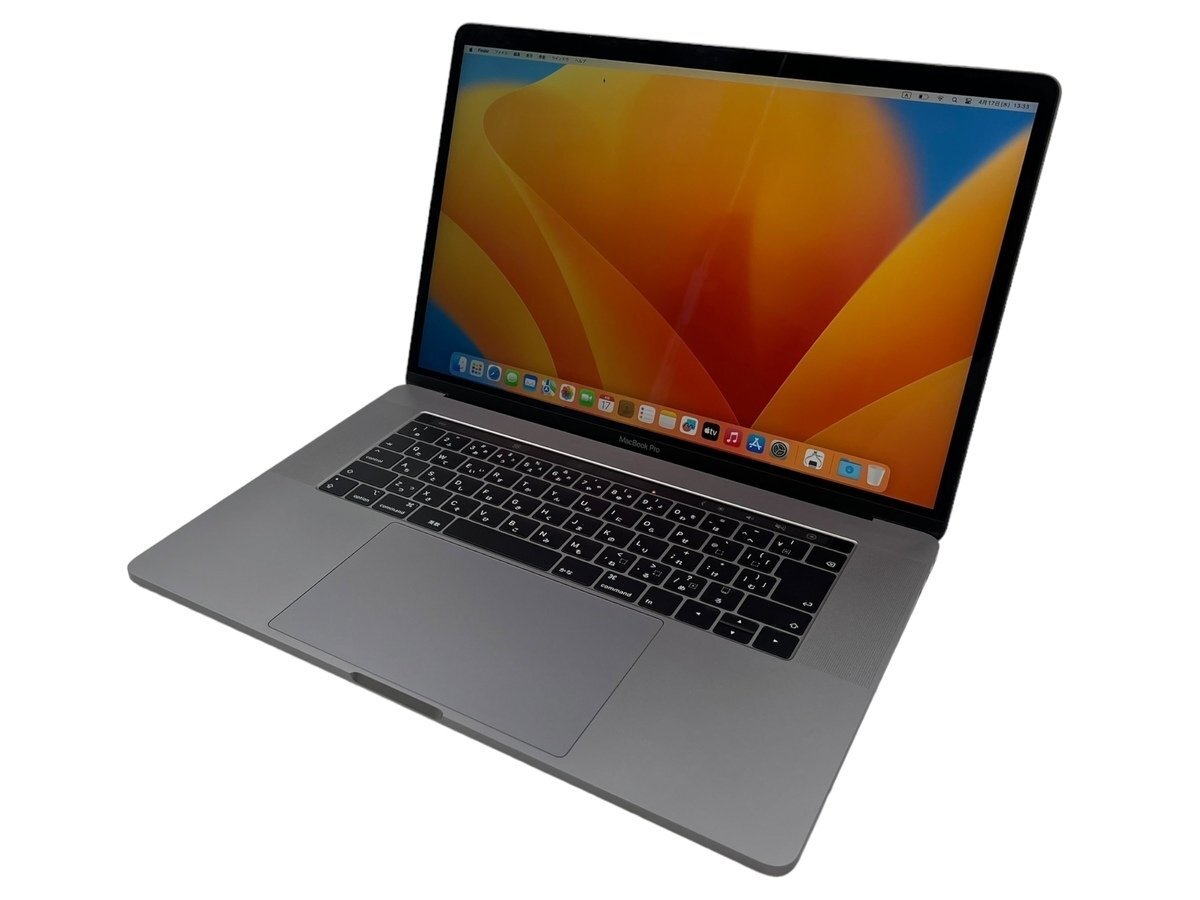 Apple アップル MacBook Pro 15インチ 2019 Core i9 2.3GHz 32GB SSD512GB Radeon Pro 560X Touch Bar スペースグレイ A1990 本体 PCの画像1
