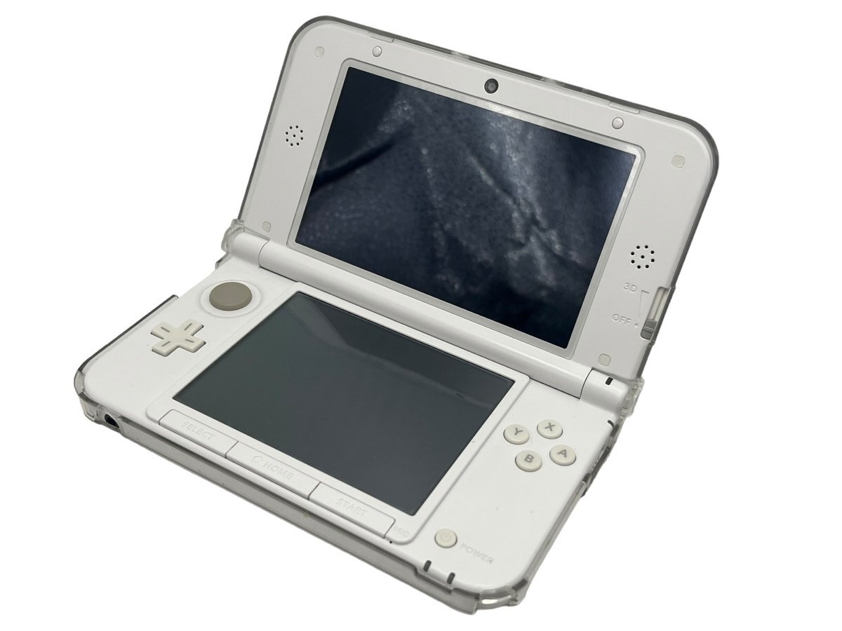 Nintendo ニンテンドー 任天堂 3DS LL SPR-001 SPR-S-JPN-C0 本体 ゲーム機 ホワイト ハードケース付き テレビゲームの画像2
