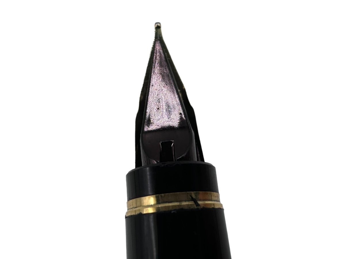 美品 PILOT パイロット ELABO エラボー 万年筆 14K 585刻印 S・Mニブ 両用式 コンバーター式 文具 文房具 筆記用具 本体 043192 高品質の画像8