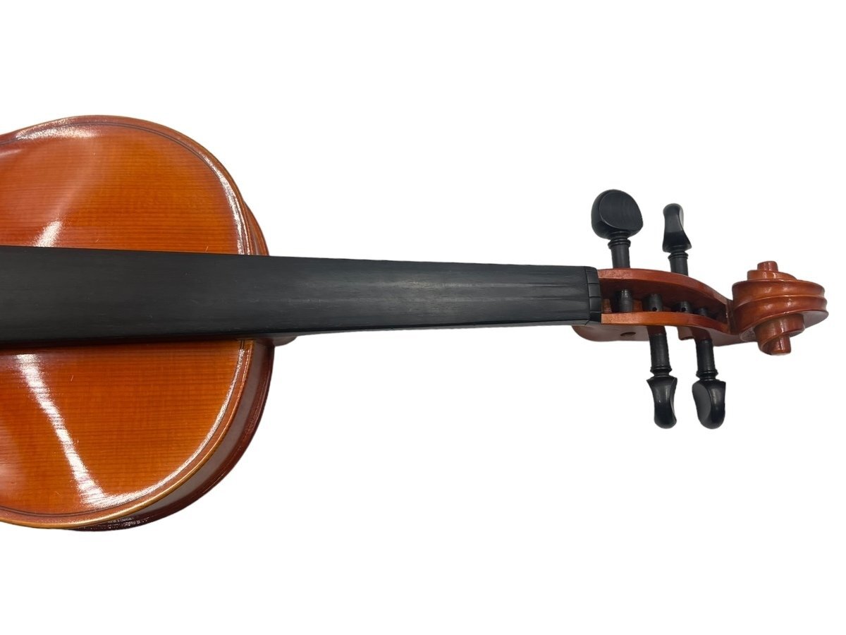 Karl Hofner Master Violin カールへフナー バイオリン ヴァイオリン 4/4 弦楽器 本体 練習 音楽 オーケストラ 部品取り 修理 ジャンク品の画像4