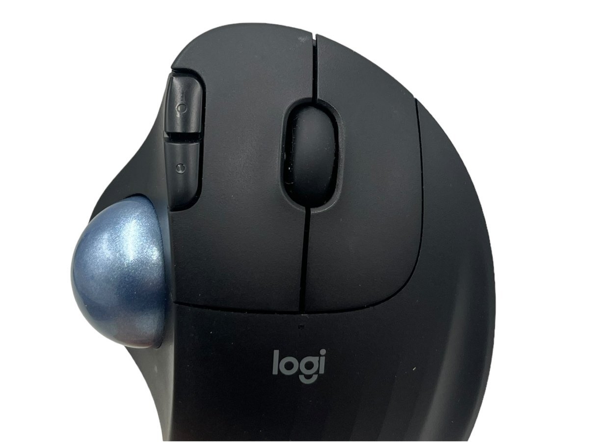 1 スタ ～ ロジクール Logicool ワイヤレストラックボール マウス 無線 Bluetooth M575S ERGO 本体 エルゴノミック形状 ブラック 高性能の画像7