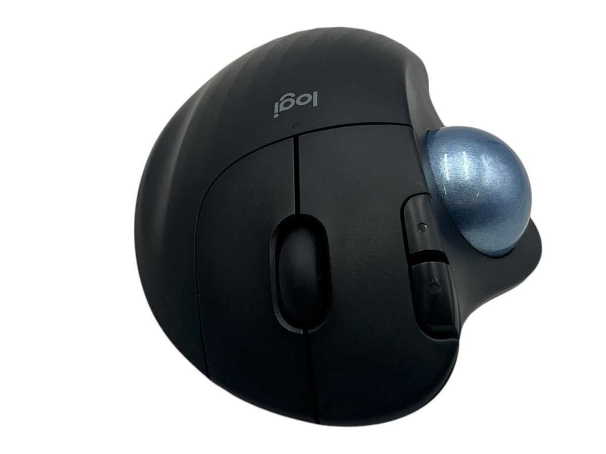 1 スタ ～ ロジクール Logicool ワイヤレストラックボール マウス 無線 Bluetooth M575S ERGO 本体 エルゴノミック形状 ブラック 高性能の画像5