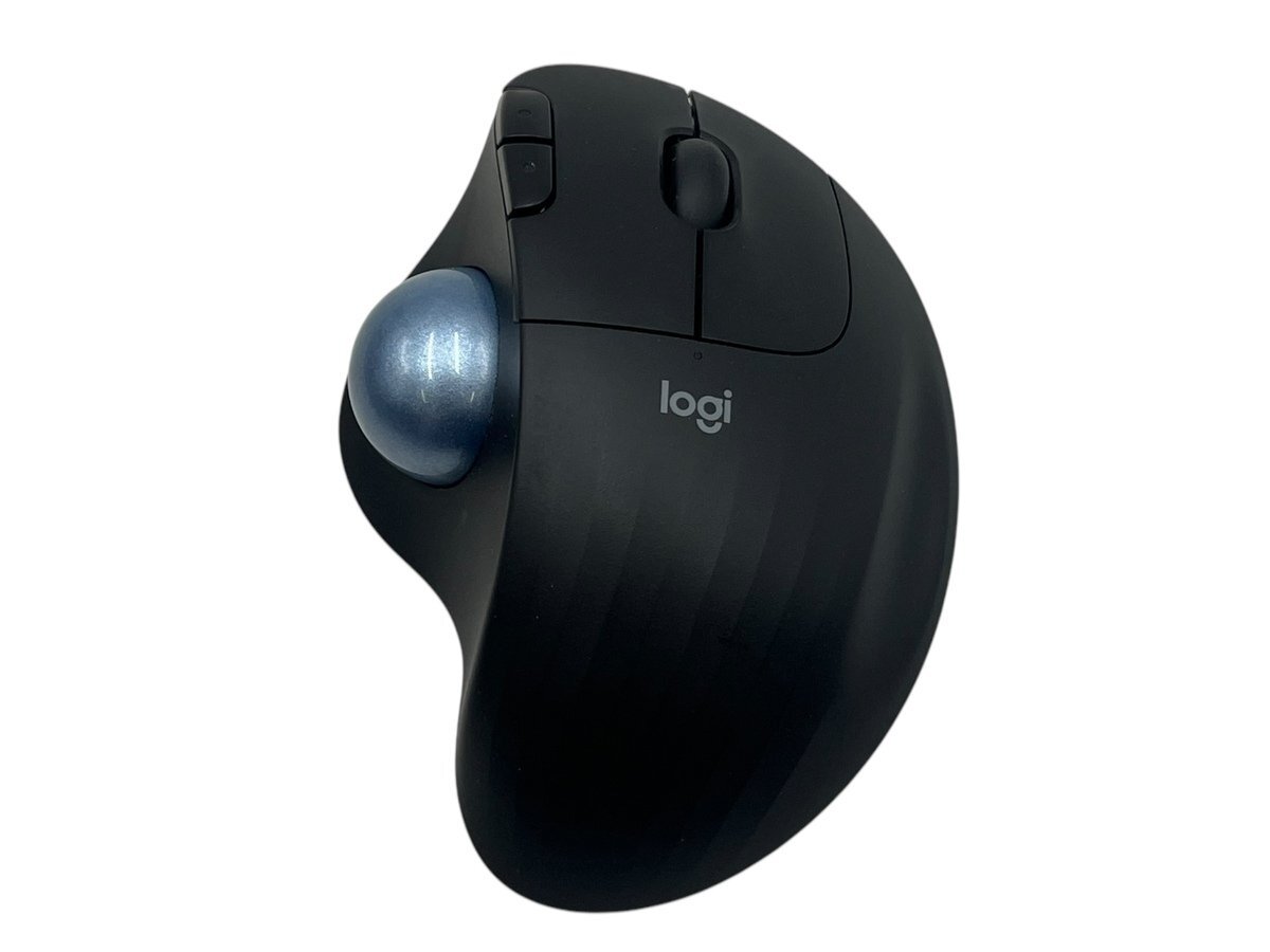 1 スタ ～ ロジクール Logicool ワイヤレストラックボール マウス 無線 Bluetooth M575S ERGO 本体 エルゴノミック形状 ブラック 高性能の画像1