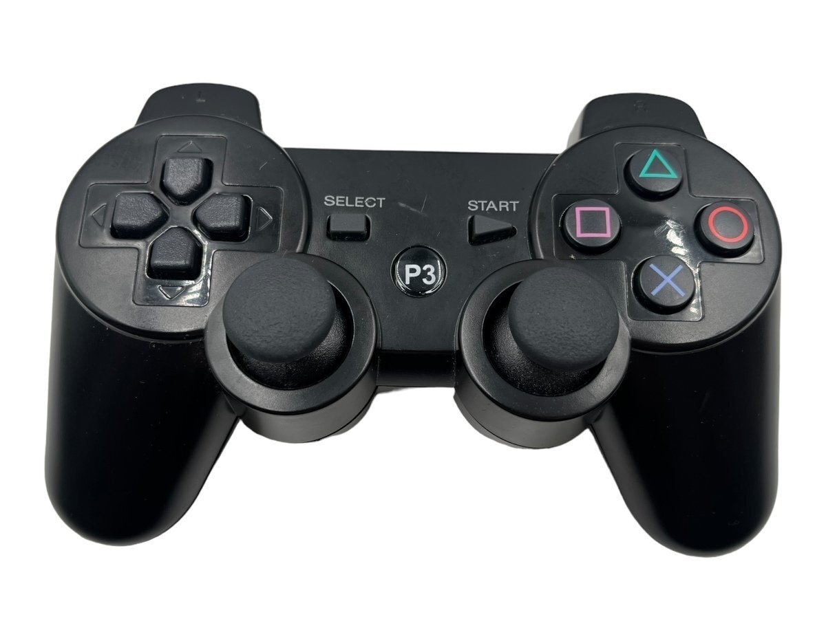 SONY ソニー PS3 PlayStation CECH-3000A ブラック テレビゲーム機 CECHZC2U 本体 プレイステーション3 プレステ3 コントローラ付き_画像6