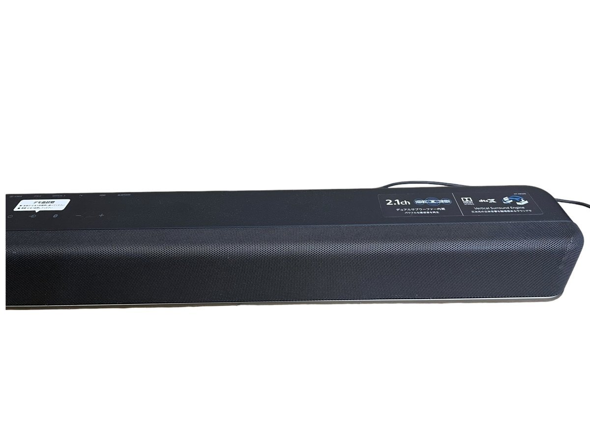美品 SONY ソニー サウンドバー ホームシアターシステム スピーカー HT-X8500 本体 オーディオ機器 デュアルサブウーファー内蔵 スリム_画像3