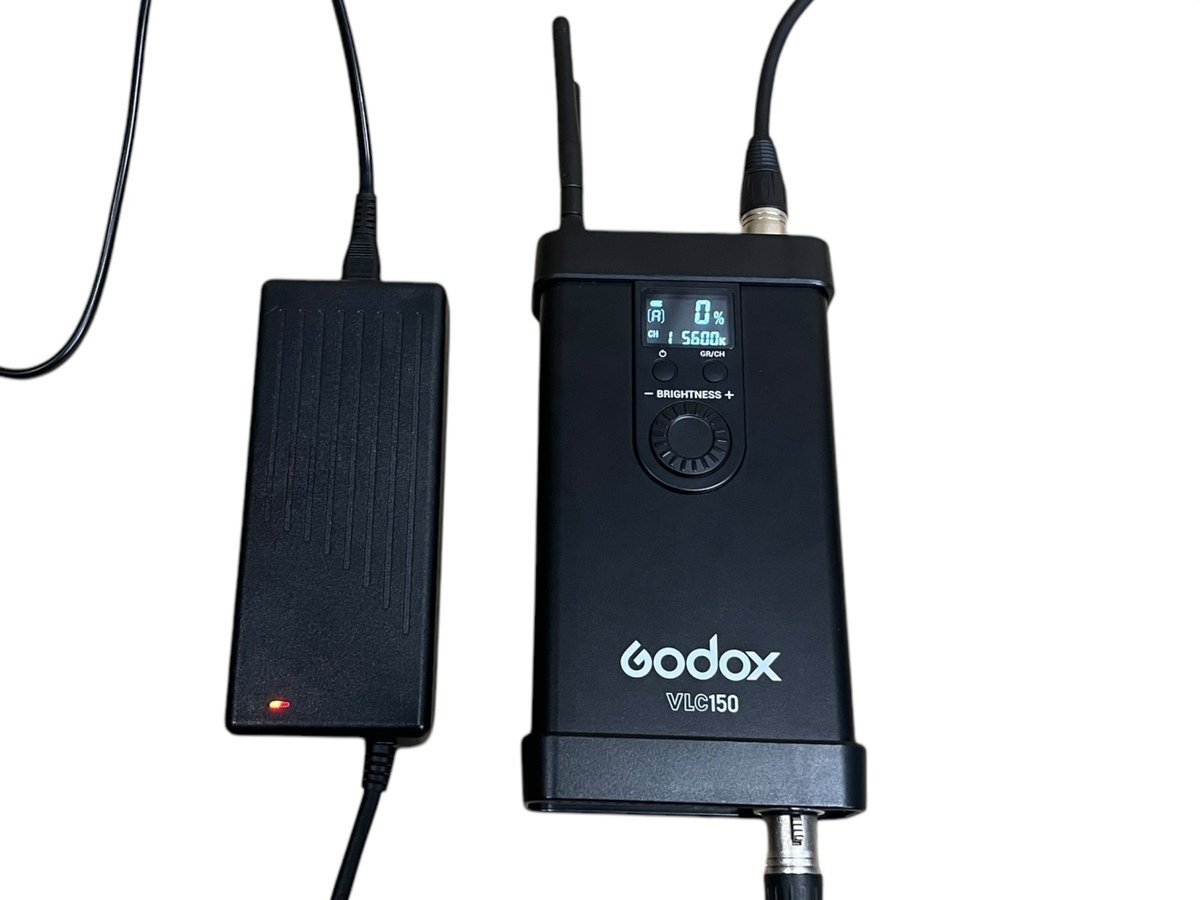 Godox ゴドックス LEDライト VL150 COBライト 撮影ライト 光学機器 アクセサリー 照明 汎用外部ストロボ スタジオ 光 本体 コントローラーの画像9