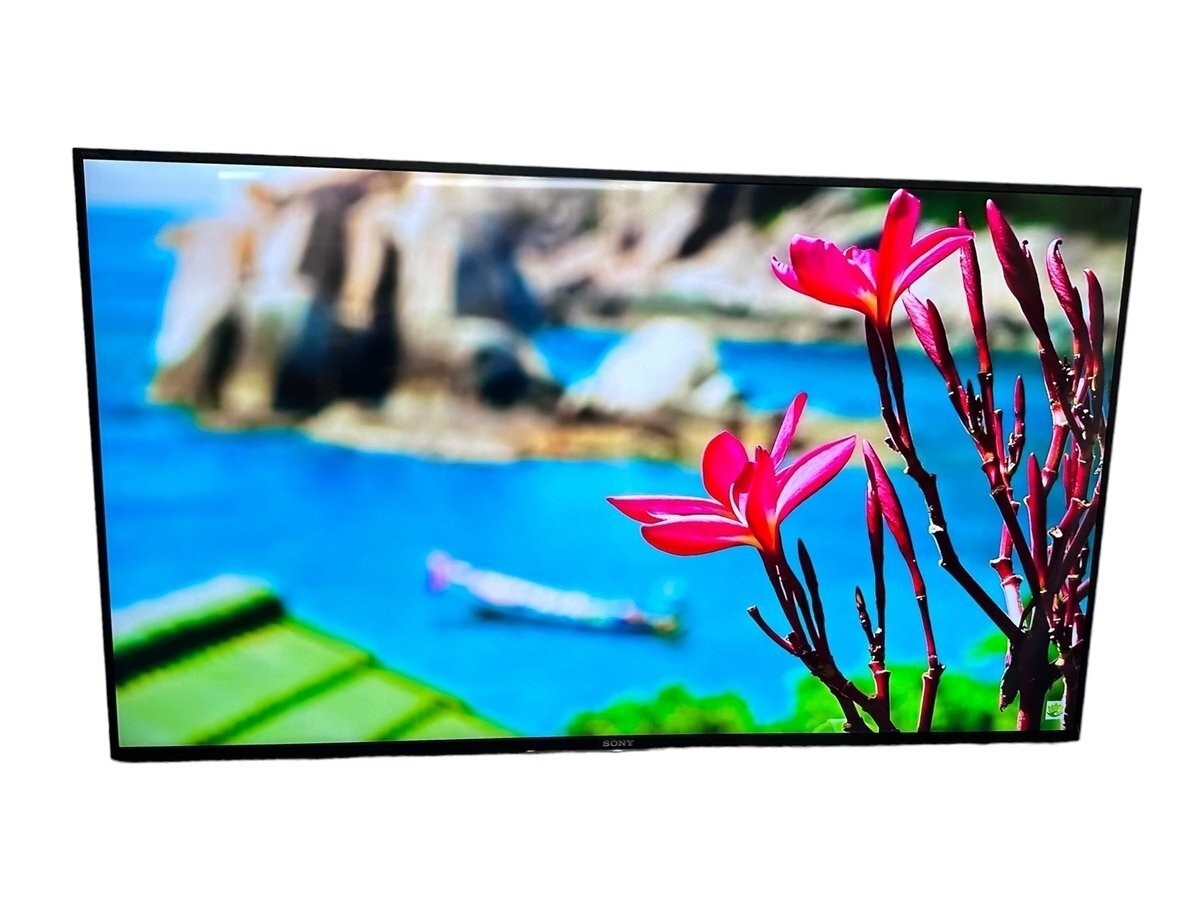 美品 SONY ソニー BRAVIA ブラビア KJ-55X8500D X8500Dシリーズ 4K液晶テレビ 2017年製 本体 家電 55インチ 動画配信サービス 店頭引取可_画像2