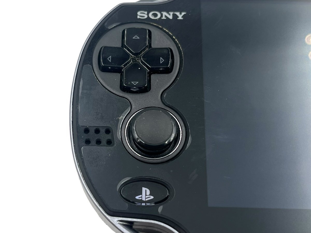 SONY ソニー VITA PCH-1100 クリスタルブラック PlayStation Vita プレイステーション ヴィータ 3G/Wi-Fiモデル 本体 ゲーム機 PS Vitaの画像4