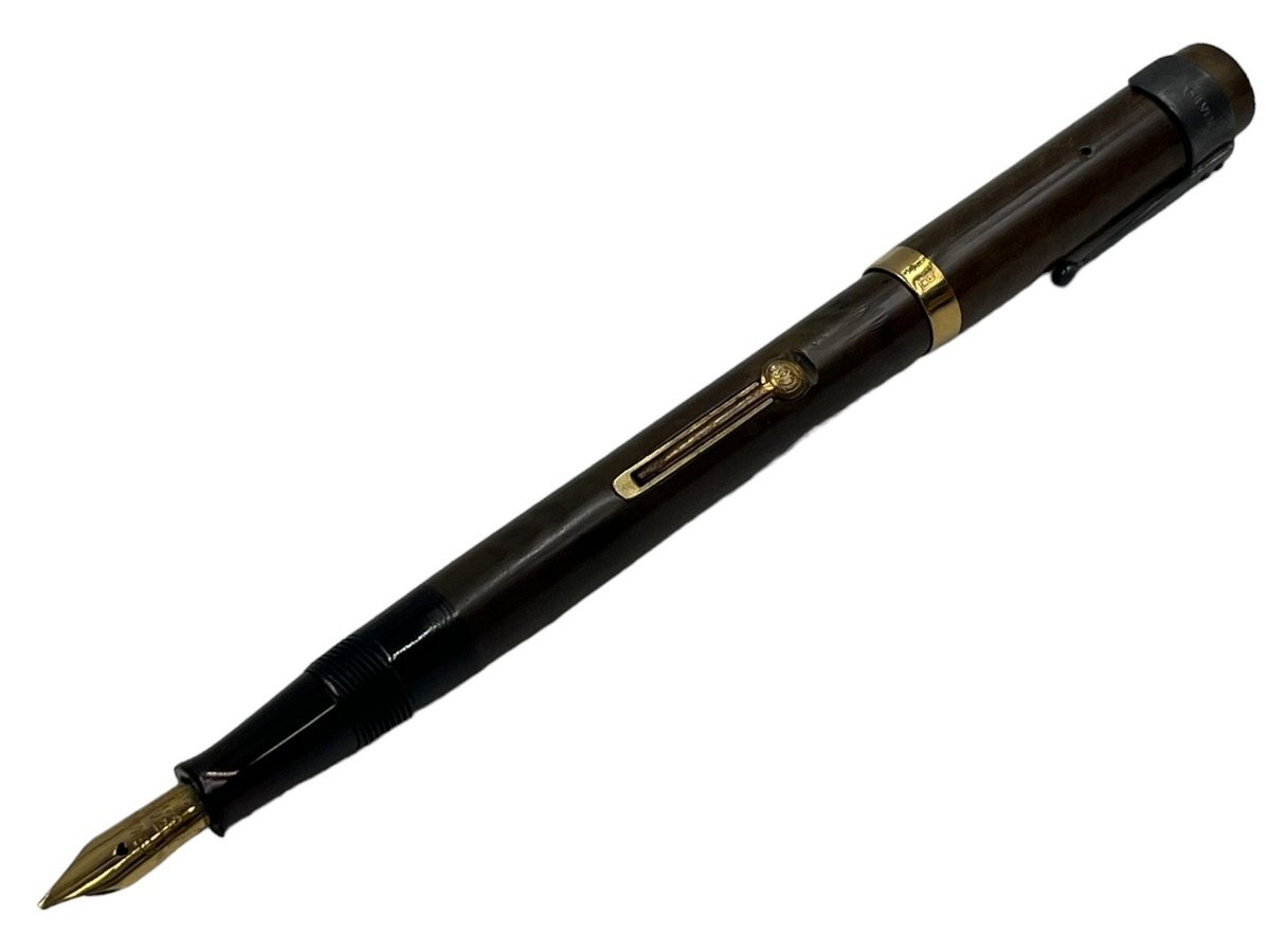 1 スタ ～ WATERMAN ウォーターマン WATERMAN'S IDEAL 375 万年筆 レバー式 吸入式 本体 筆記用具 文房具 筆記具 ブラック_画像9