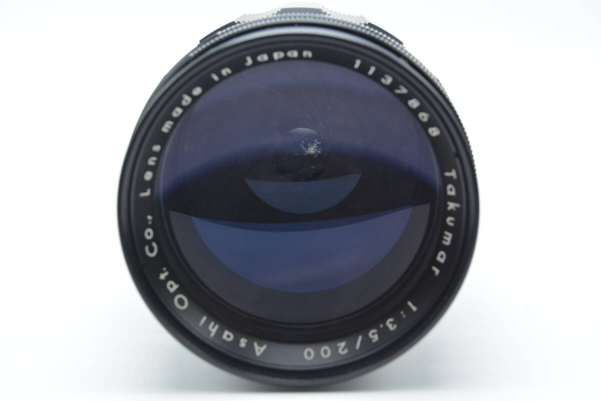 【ジャンク品】Pentax Takumar 200mm f3.5 望遠レンズ【同梱可】【時間指定可】#36322_画像3