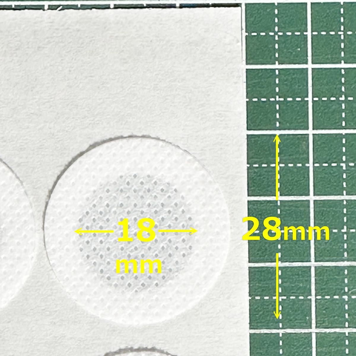 タイベストシール　28ｍｍ　180枚(3シート) 不織布フィルター　 フィルターシール　コバエ抑制　菌糸瓶　菌糸ボトル　クリアボト